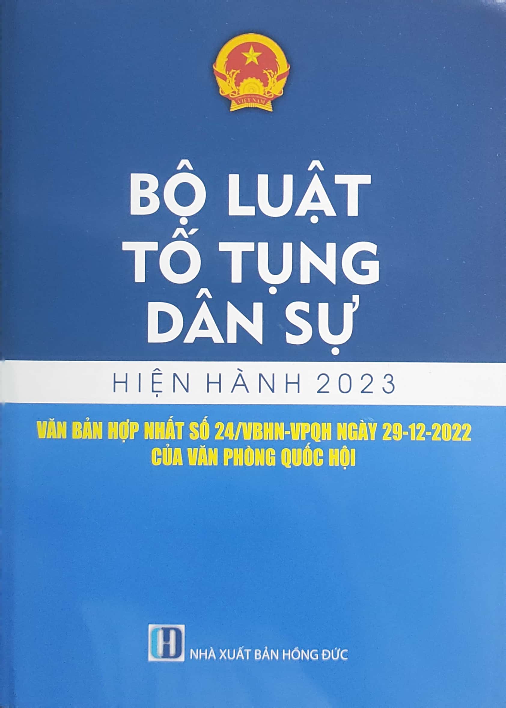 Bộ luật tố tụng dân sự 2023