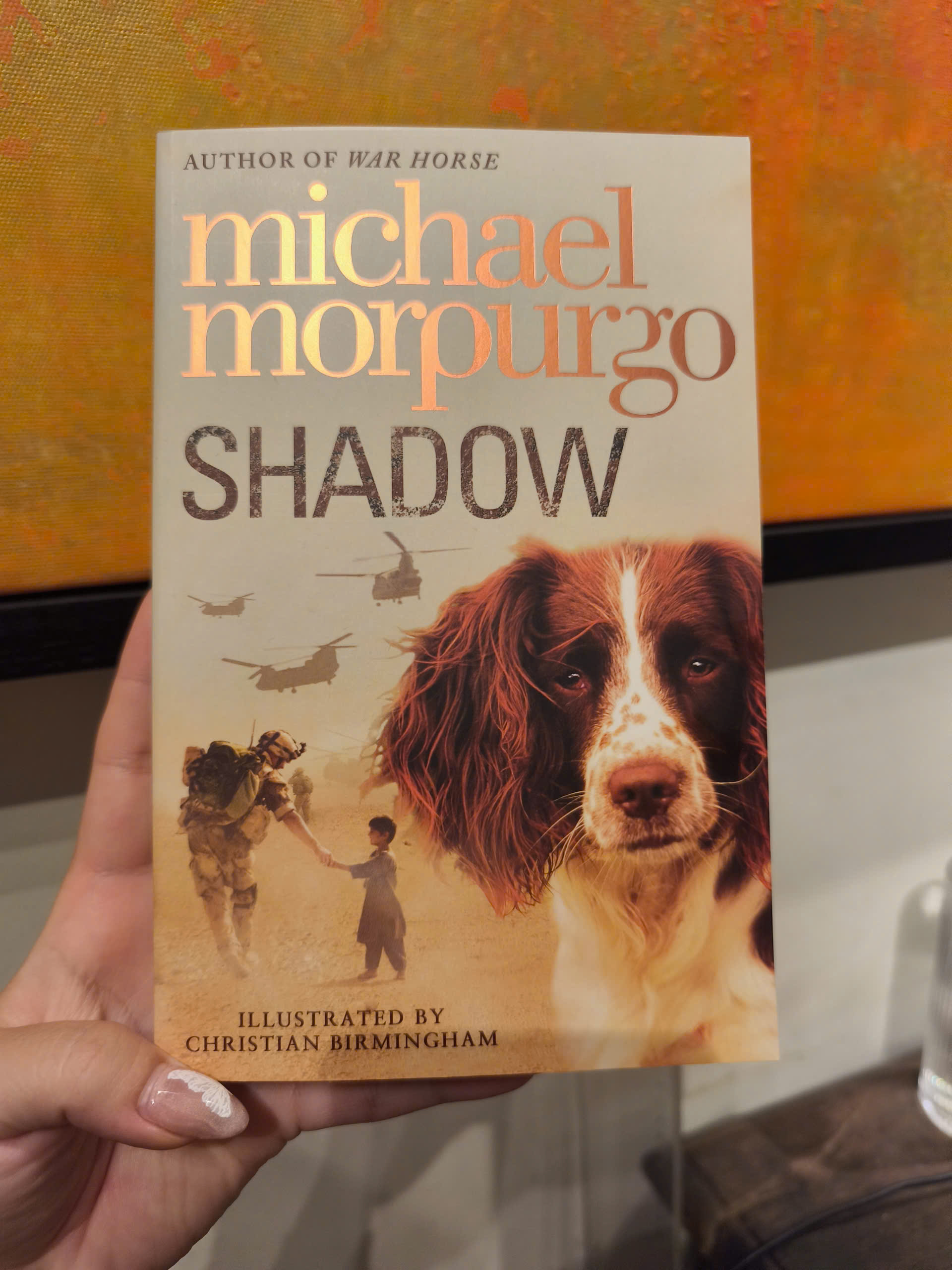 Shadow by Michael Morpurgo - Children Story book in English - Sách Ngoại Văn Nhập Khẩu