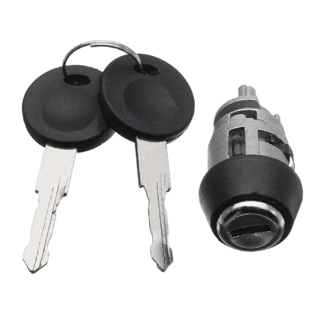 New Car Ignition Switch Lock Cylinder & 2pcs Key Kit for  Beetle