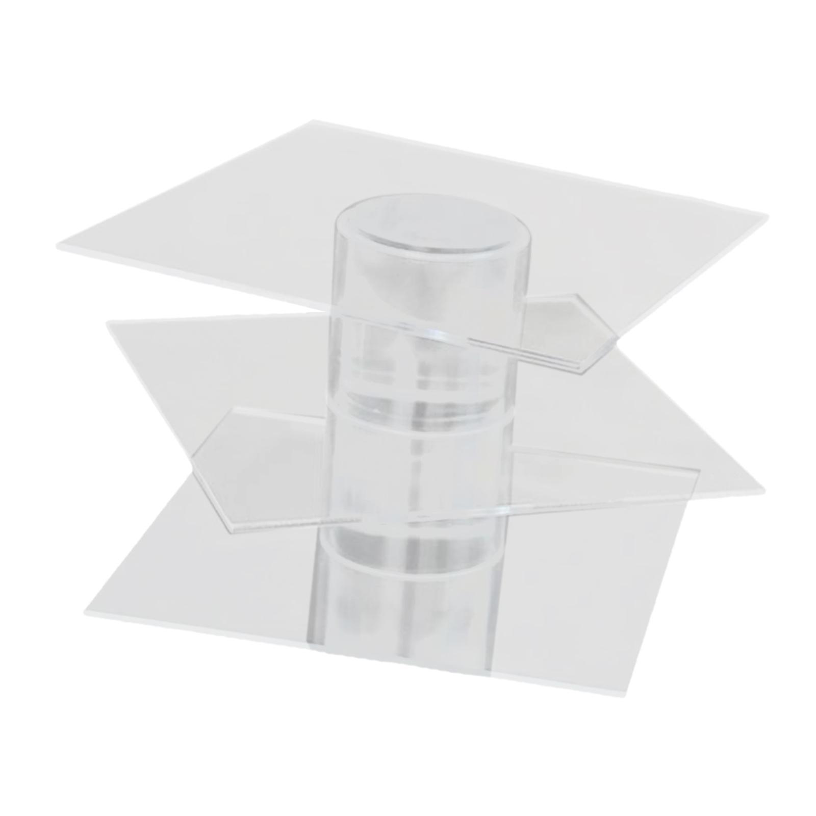 Acrylic Cake Stand 3 Tier Flower Organizer for Wedding Thanksgiving Birthday