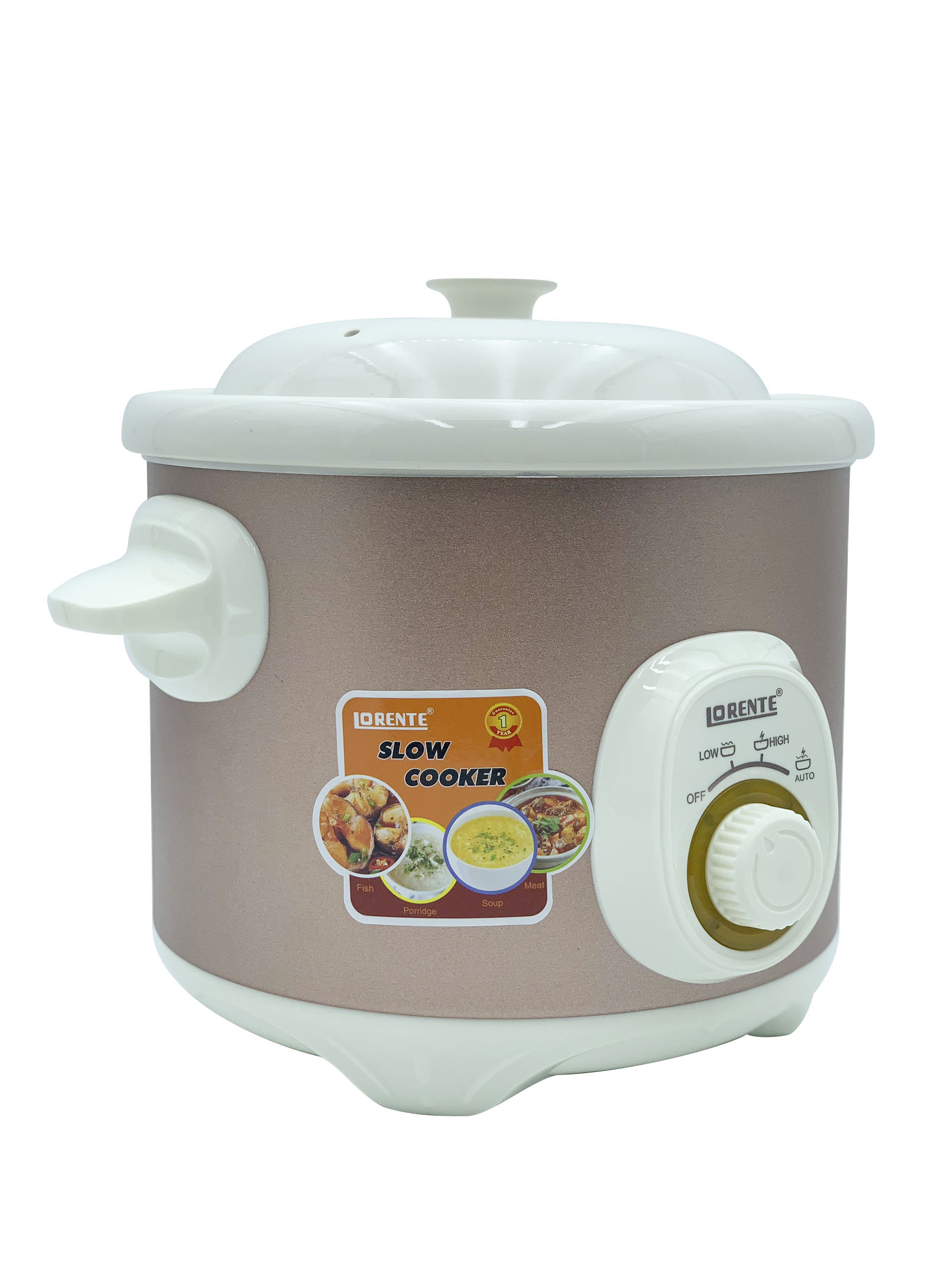 Nồi nấu chậm đa năng 3,5L cao cấp Lorente LT-135 - Hàng Chính Hãng