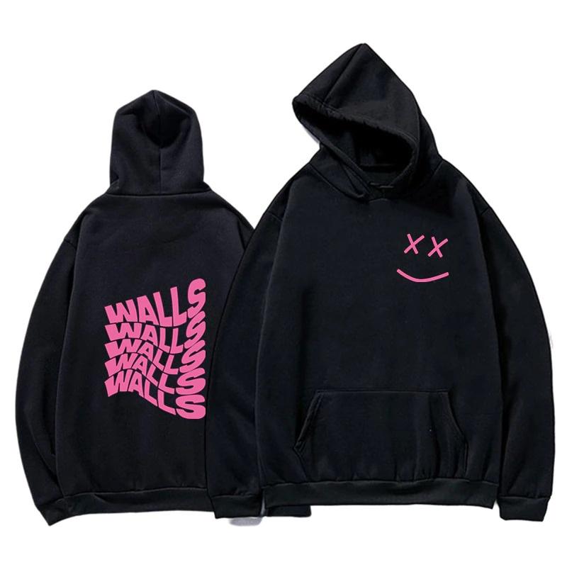 Áo Hoodie thời trang in chữ WALLS áo hoodie nam nữ nhiều màu thời trang