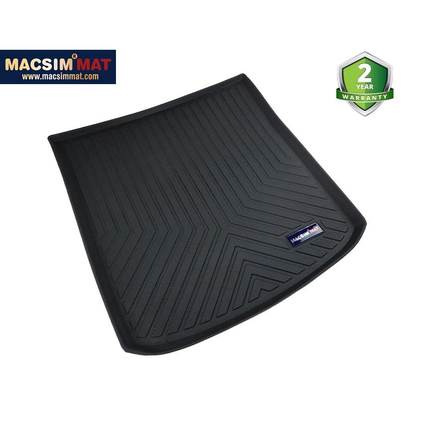 Thảm lót cốp xe ô tô Audi A5 2019-đến nay nhãn hiệu Macsim chất liệu TPV cao cấp màu đen