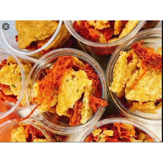 500G Cơm Cháy Mix Khô Bò - Trai Đẹp Snack