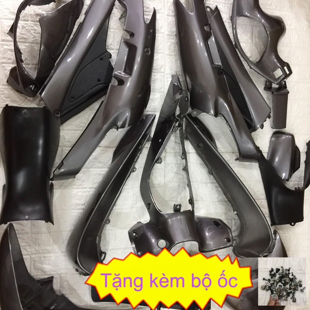 Bộ dàn áo xe dành cho FUTURE 1 đời 2001 đến 2003 Màu Ghi Xám - A831