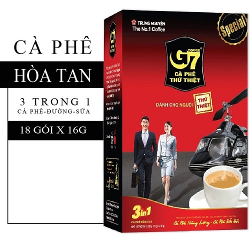 Cà Phê Sữa Hòa Tan Trung Nguyên Legend G7 3in1
