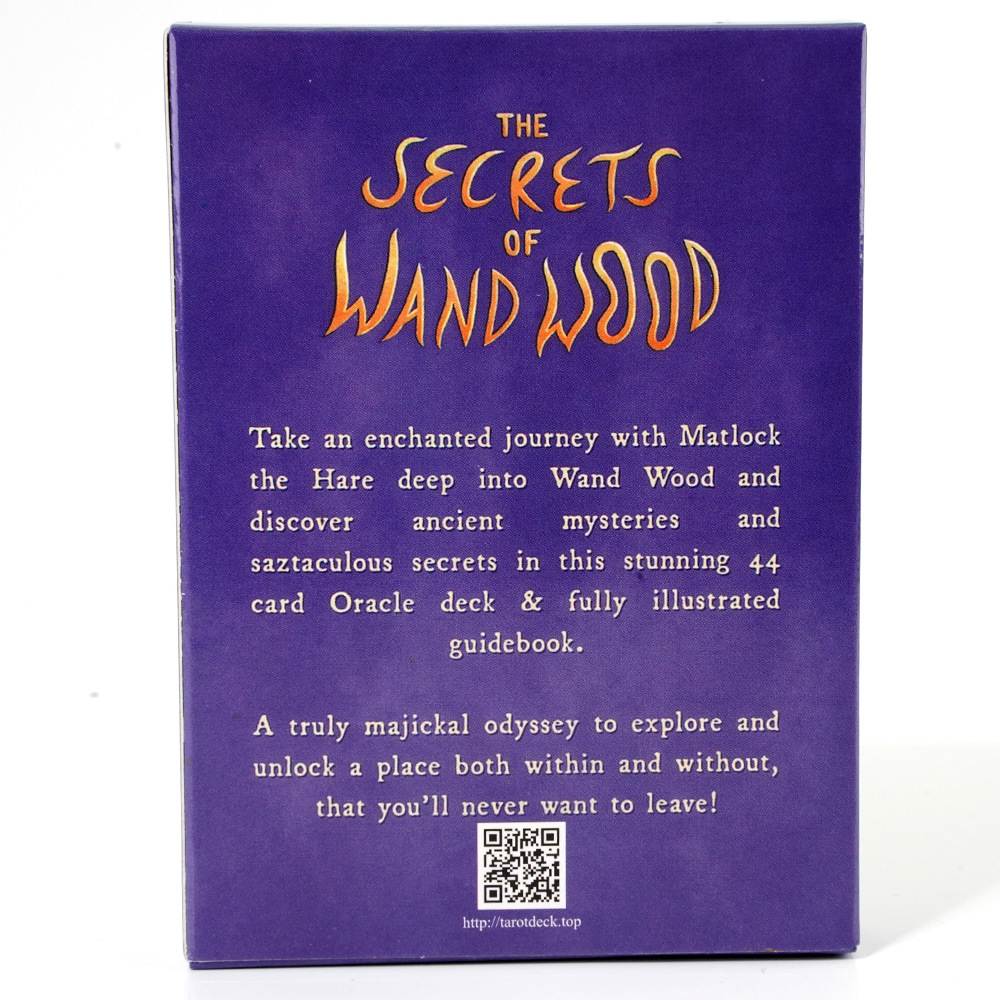 Bộ Bài Secrets Of Wand Wood Oracle 45 Lá Bài Tặng Đá Thanh Tẩy