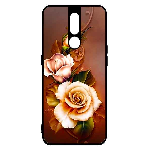 Ốp Lưng in cho Oppo F11 Pro Mẫu Hoa Hồng  - Hàng Chính Hãng