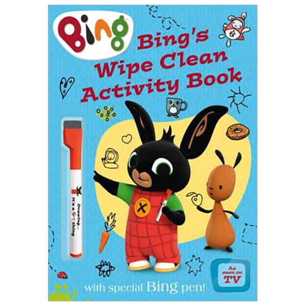 Bing — BING’S WIPE CLEAN ACTIVITY BOOK [not-US, CA]