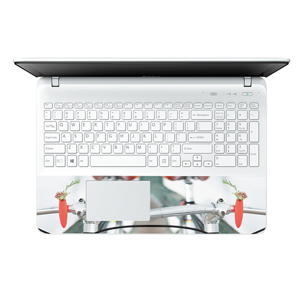 Mẫu Dán Decal Hoa Văn Trang Trí Laptop LTHV-223