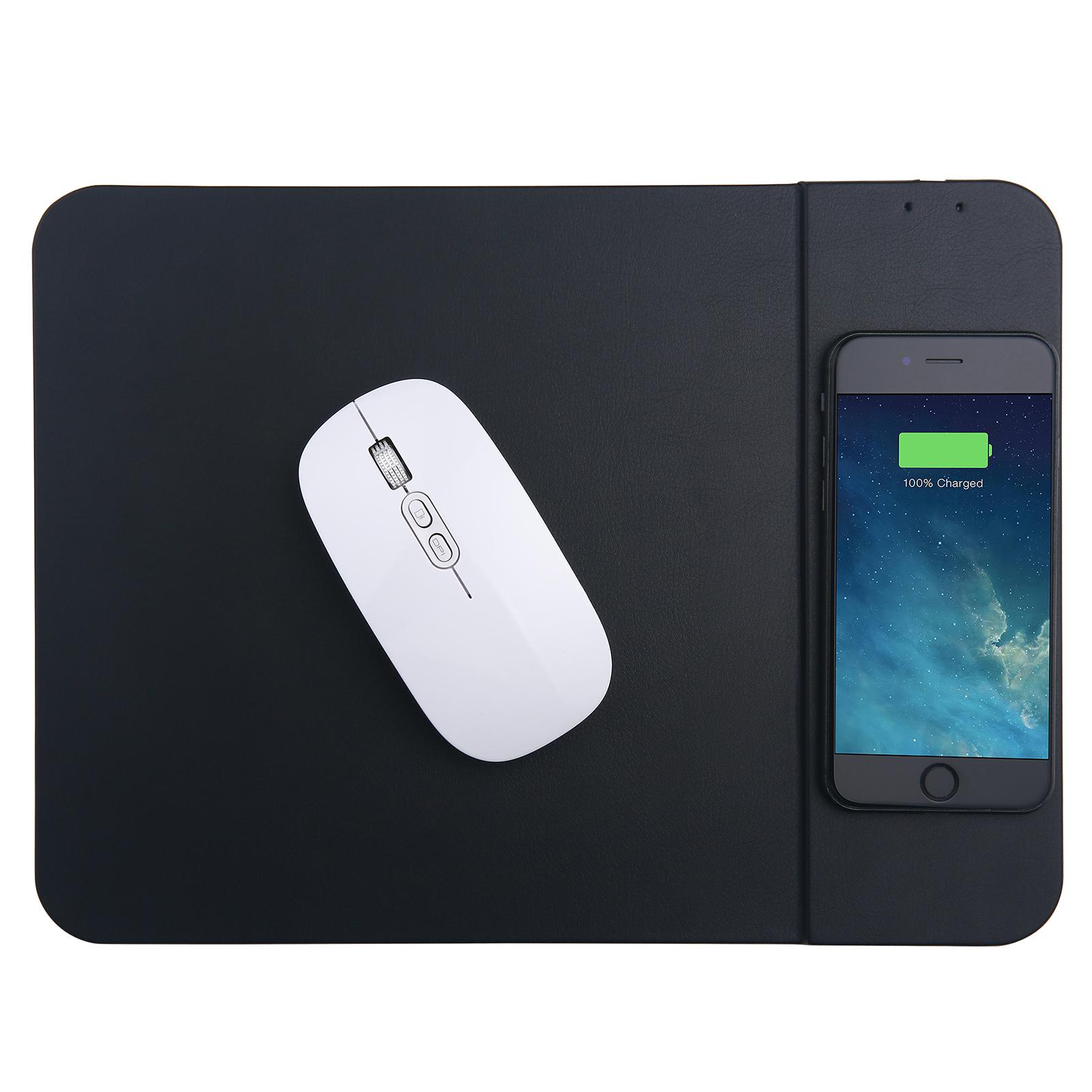 Bàn di chuột kiêm sạc không dây 10W 2 trong 1