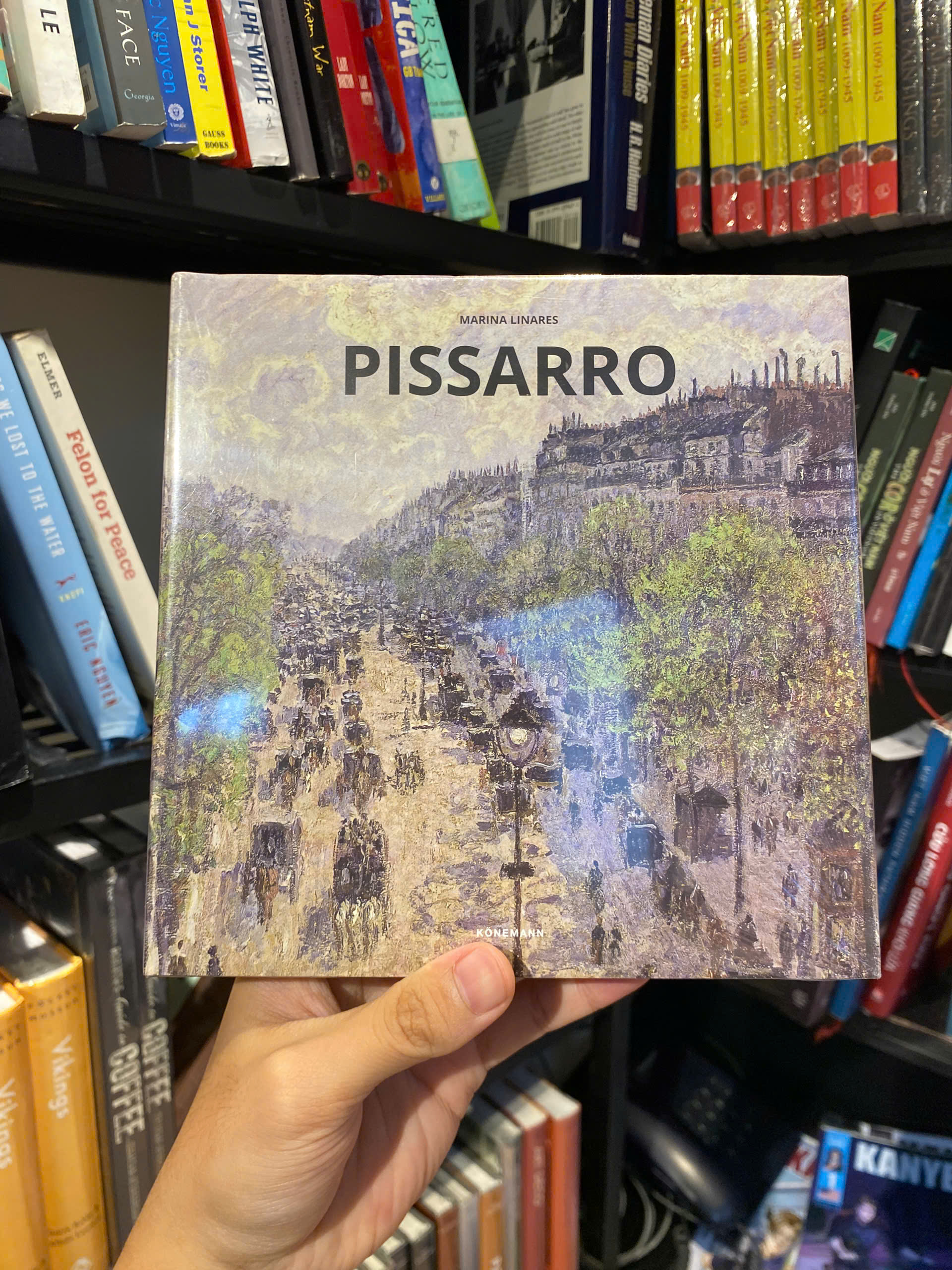 Sách - Pissarro - Nghệ thuật tiếng Anh/ Art Book in English