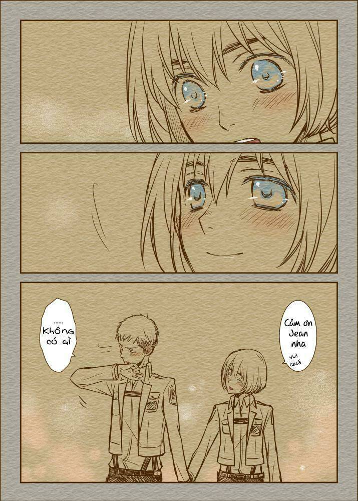tấn công người khổng lồ - doujinshi jean kirstein chapter 4 3