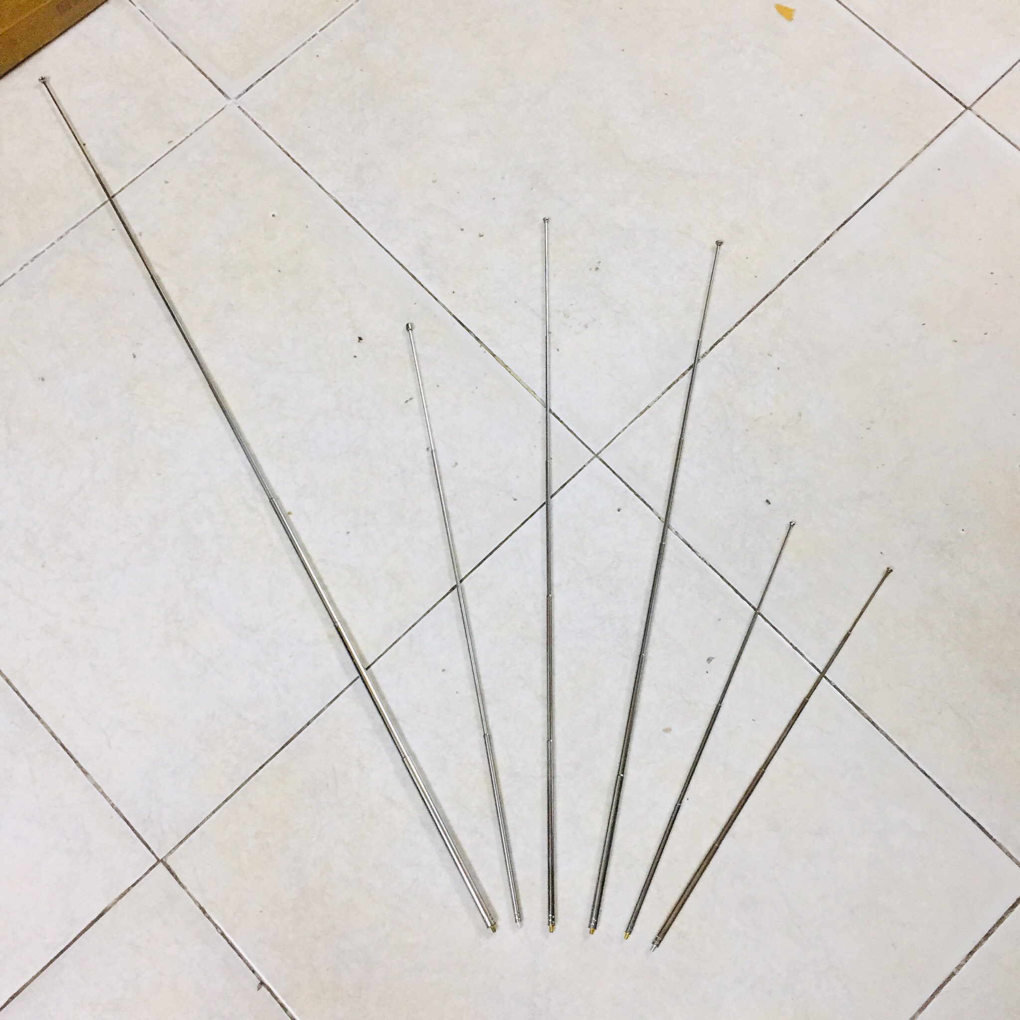Ăng ten nhiều kích cỡ khác nhau trục xoắn ốc đường kính 3mm