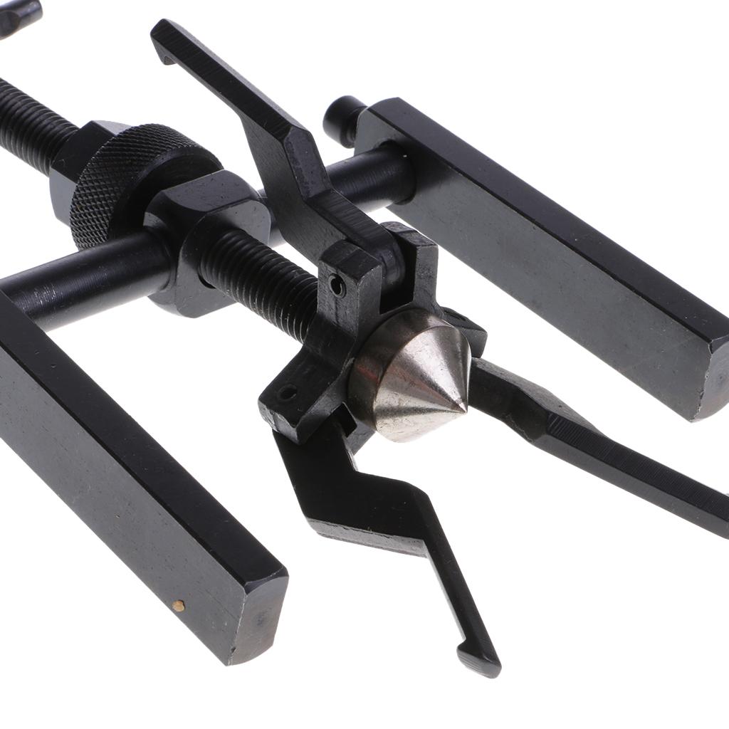 Auto 3-Jaw Inner Bearing Puller Tool Kit Bushing Gear Extractor Motorcycle