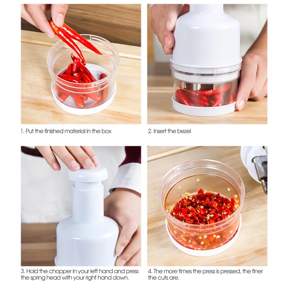 Dụng Cụ Dập Hành Tỏi Cầm Tay Tiện Lợi