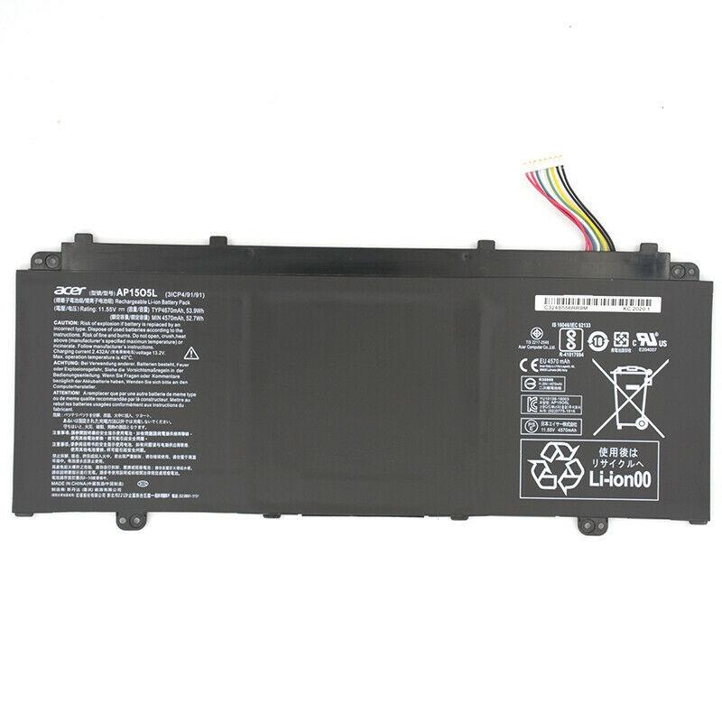 Pin Dùng Cho Laptop Acer Aspirse S13 S5-371 R13 AP15O5L AP15O3K Battery Original