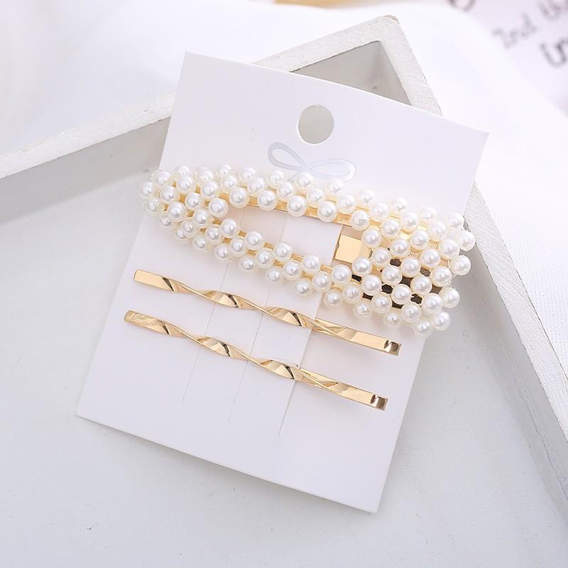 Kẹp Tóc Set Kẹp Mỏ Vịt Nữ Hàn Quốc - Mã KT000