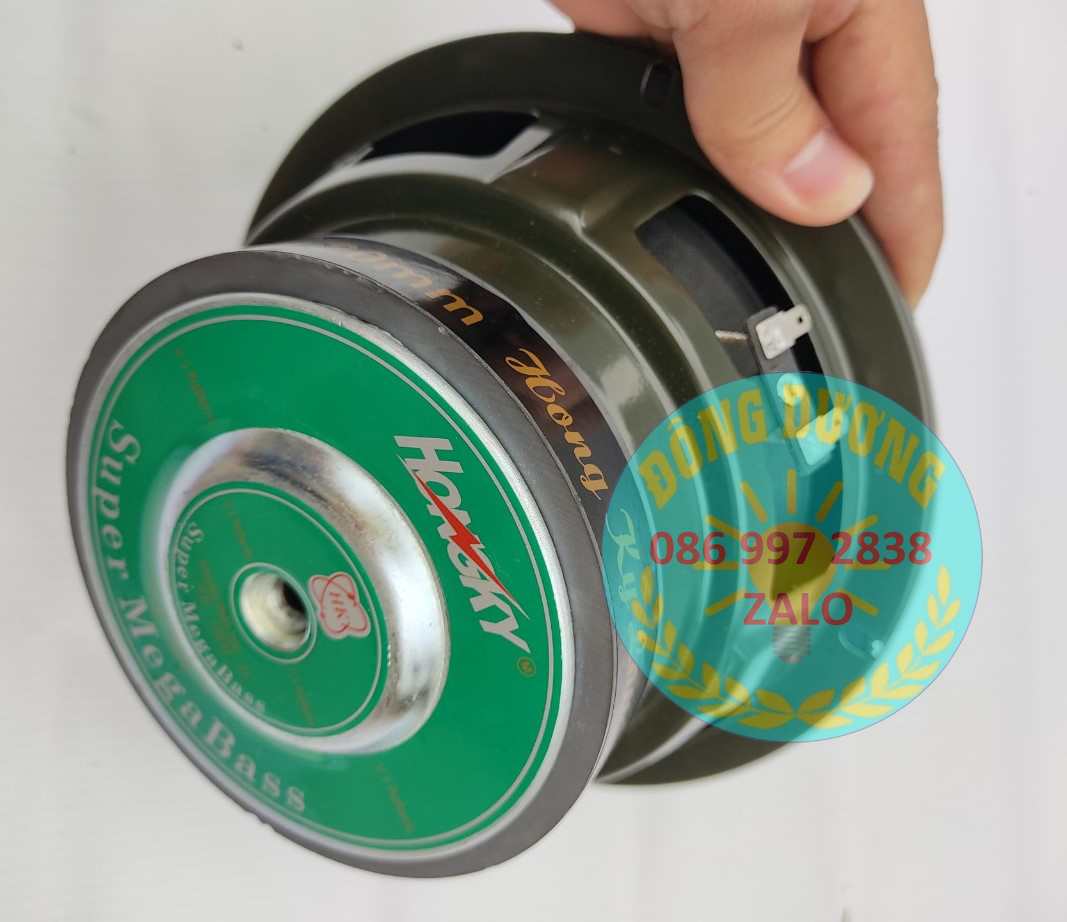 CỦ LOA 16 HỒNG KÌ MÀNG VÀNG GÂN CAO SU COIL 38MM - HÀNG CHÍNH HÃNG