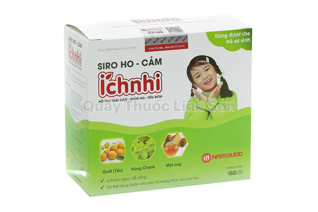 Siro ho cảm Ích Nhi (30 gói x5ml)