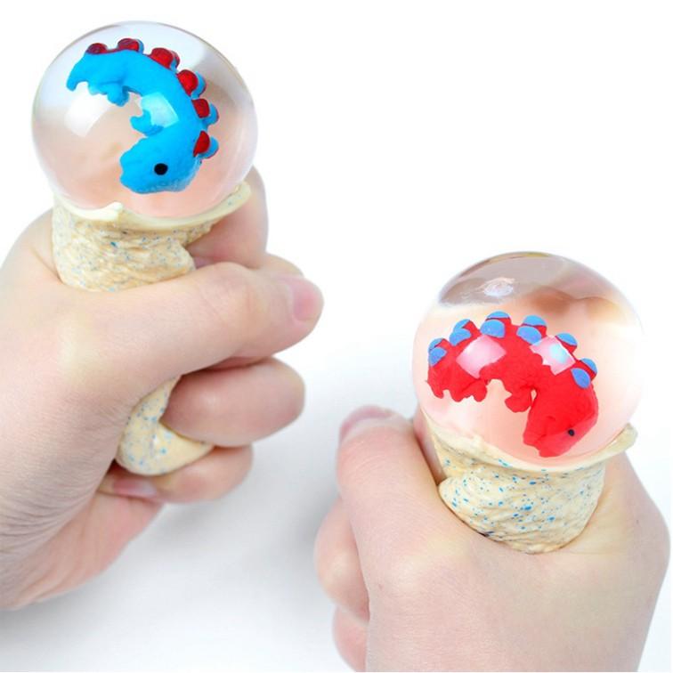 SQUIShY Quả Trứng Khủng Long 2 lớp Bóp Trút Giận đáng yêu mochi slime gudetama