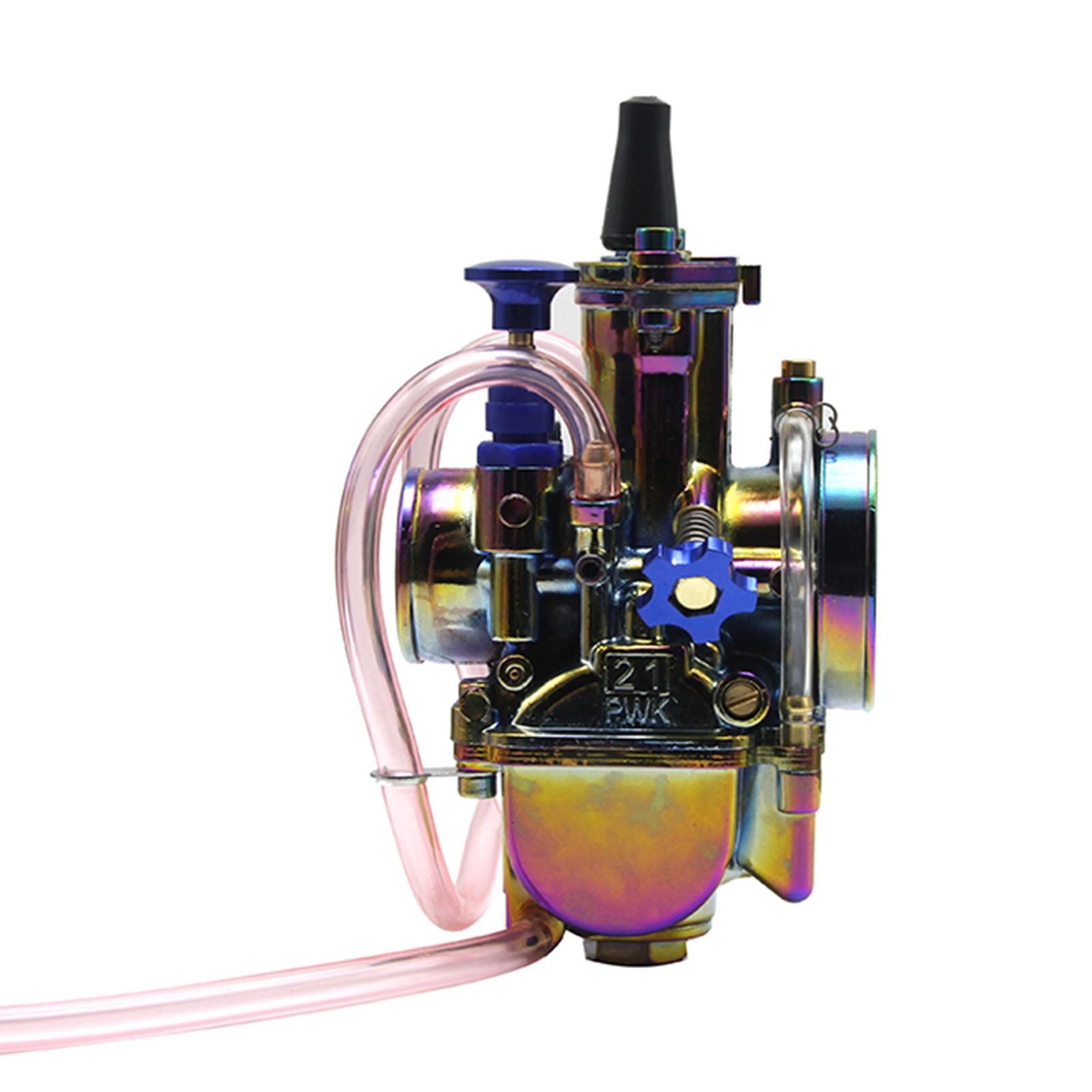 Universal PWK 21mm Carburetor Carb Assembly for 90cc - 110cc Dirt Bike ATV