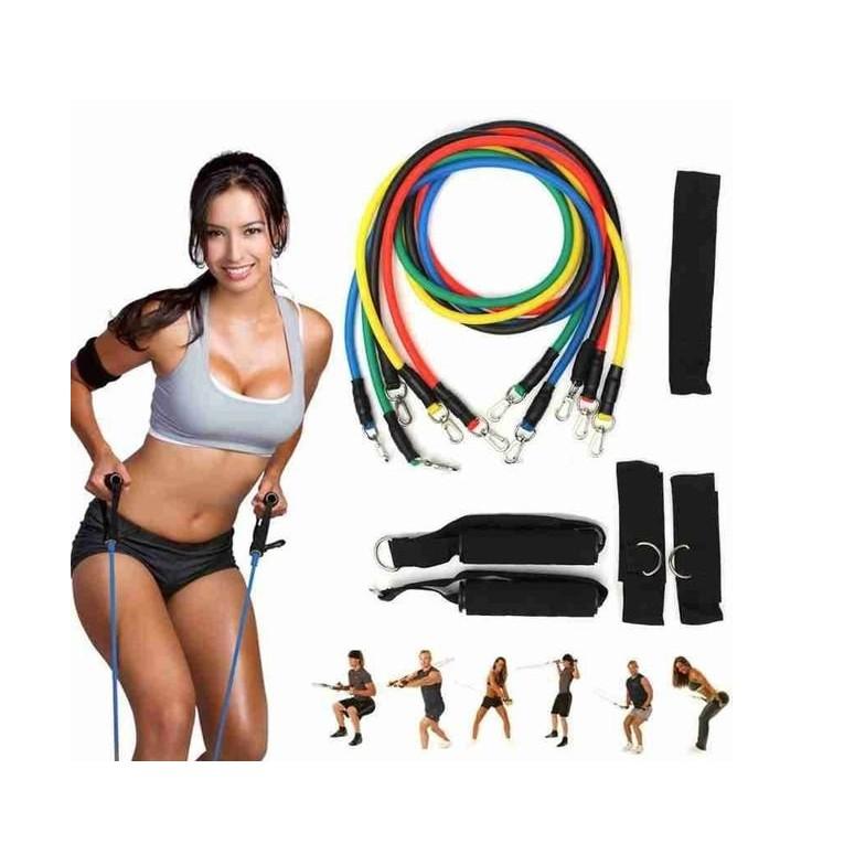 Bộ 5 Dây Ngũ Sắc Tập Full Body I Dụng Cụ Tập Gym Cao Cấp Kunosport ZN03