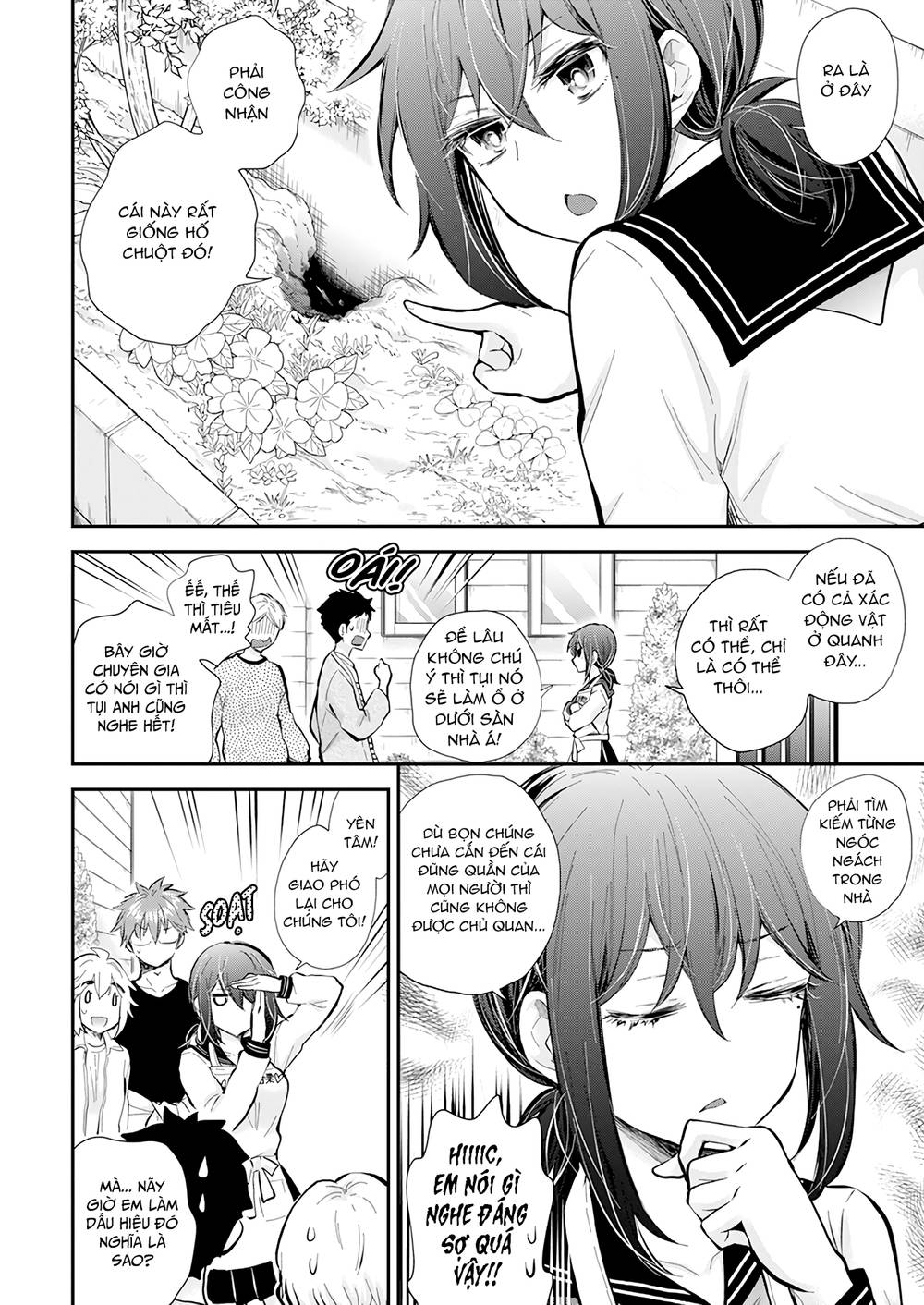 Henjo - Hen Na Joshi Kousei Amaguri Chiko Chapter 115 - Trang 6