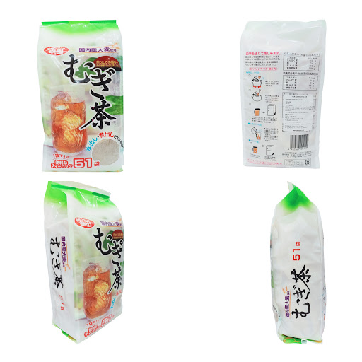 Trà lúa mạch Koda Shoten thanh lọc cơ thể duy trì vóc dáng 510g (10gx51 gói) - Tặng túi zip kẹo mật ong nguyên chất