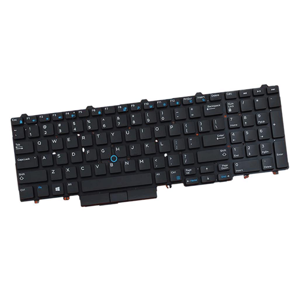 US Laptop Replacement Keyboard QWERTY for Dell Latitude E5550 PK1313M4A26