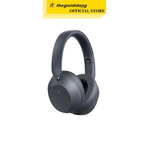 Tai nghe Bluetooth chụp tai Baseus Bass 35 Max Xám Đen - Hàng Chính Hãng