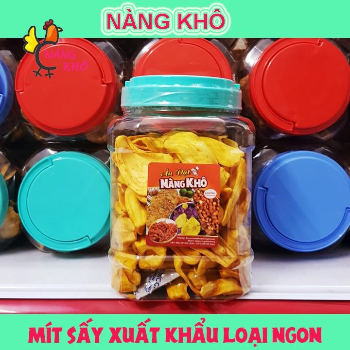 Mít sấy giòn - 500gr ( hàng xuất khẩu : giòn,ngọt,miếng nguyên cánh) | Đồ ăn vặt Nàng Khô