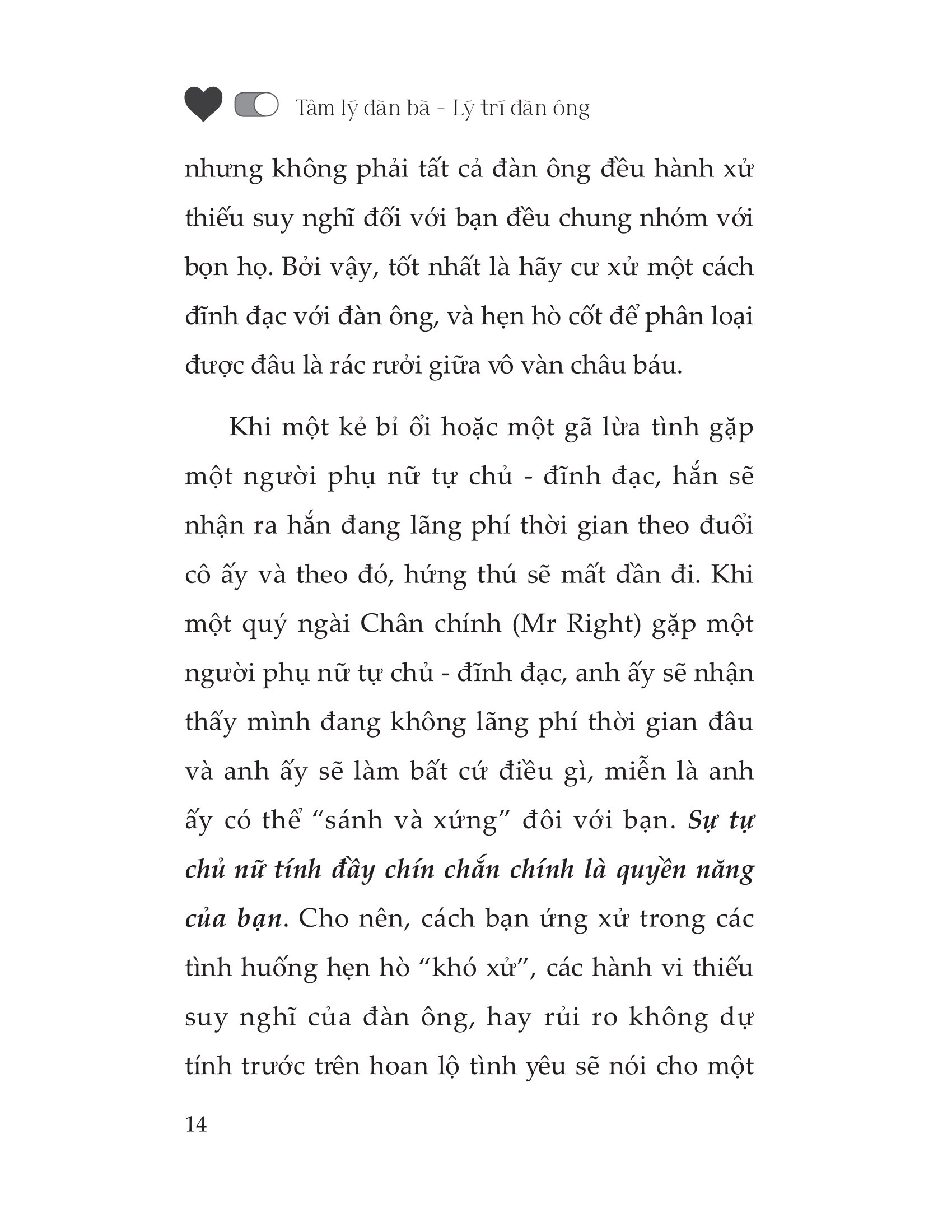 Tâm Lý Đàn Bà - Lý Trí Đàn Ông - 1980