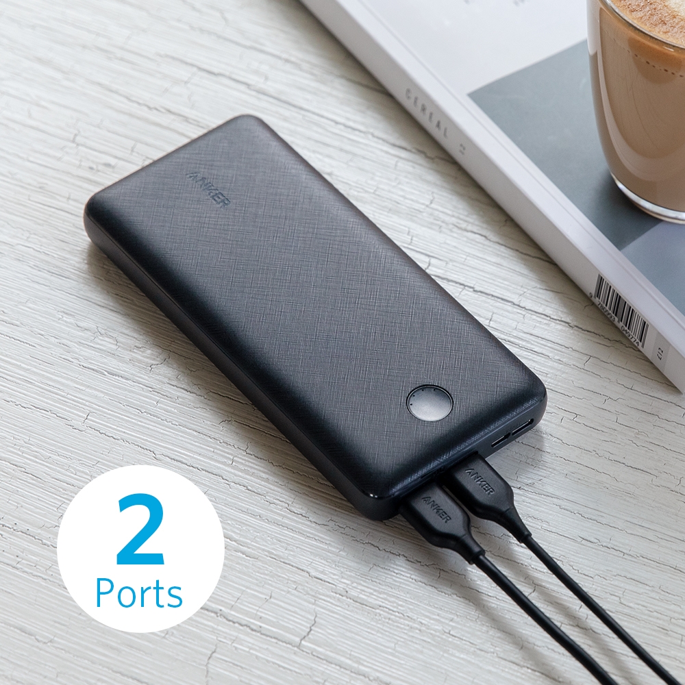 Hình ảnh Sạc dự phòng ANKER PowerCore Essential 20000mAh - A1268 (Bản vân nhựa)