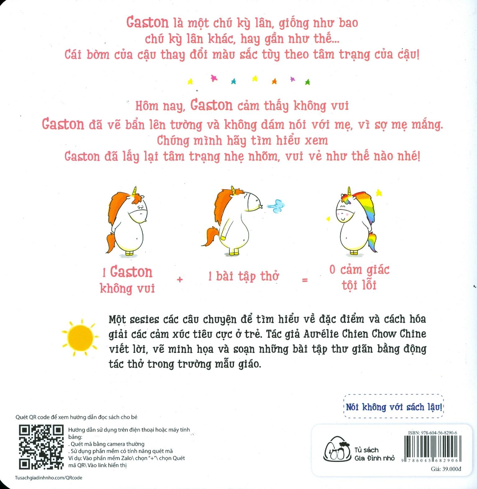 Ehon Thông Minh Cảm Xúc - Những Cảm Xúc Của Gaston - Con Hối Hận