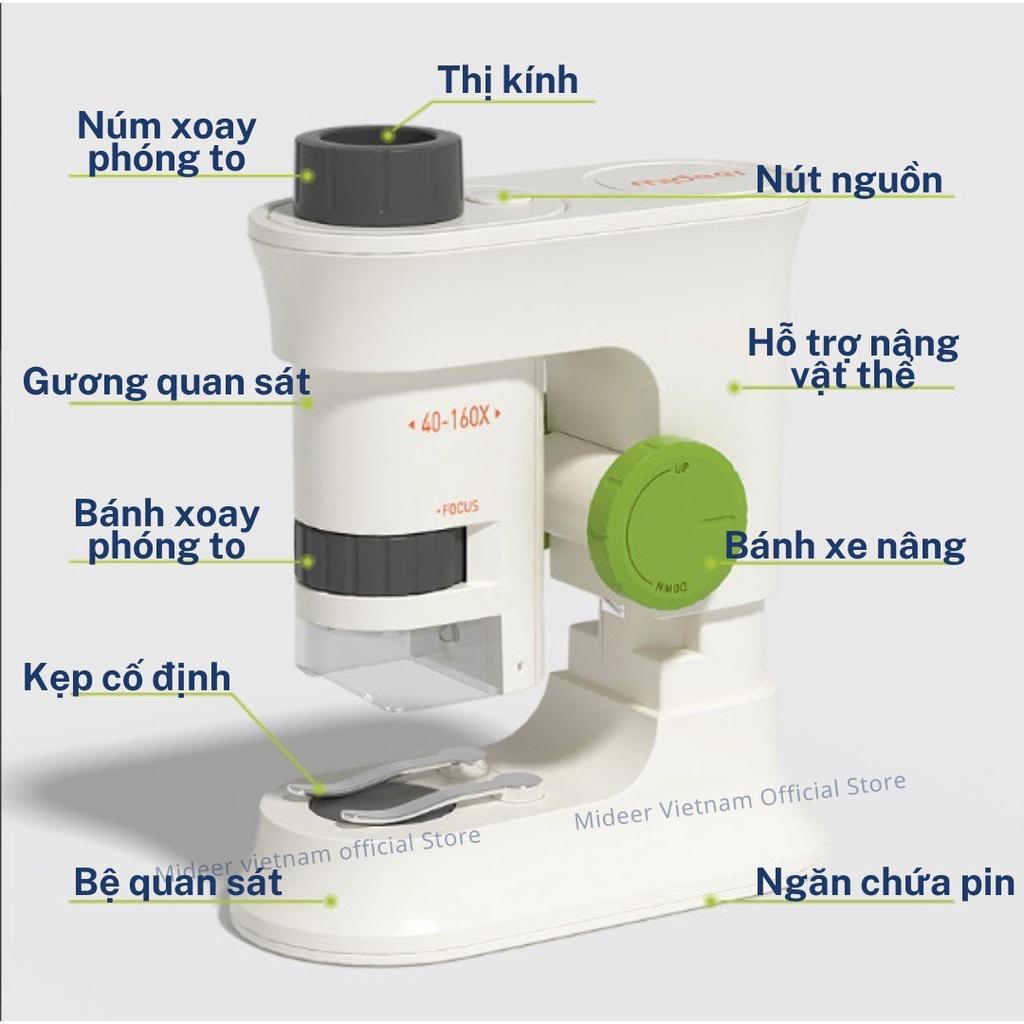 Kính hiển vi mini cho bé bỏ túi Mideer Exploring With Microscope