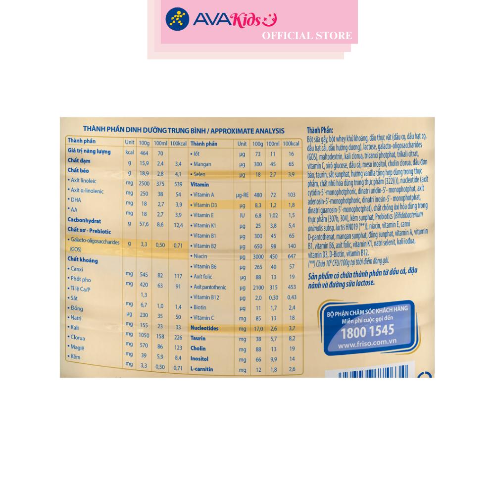 Sữa bột Friso Gold số 3 hương vani 1.4 kg (1 - 2 tuổi)