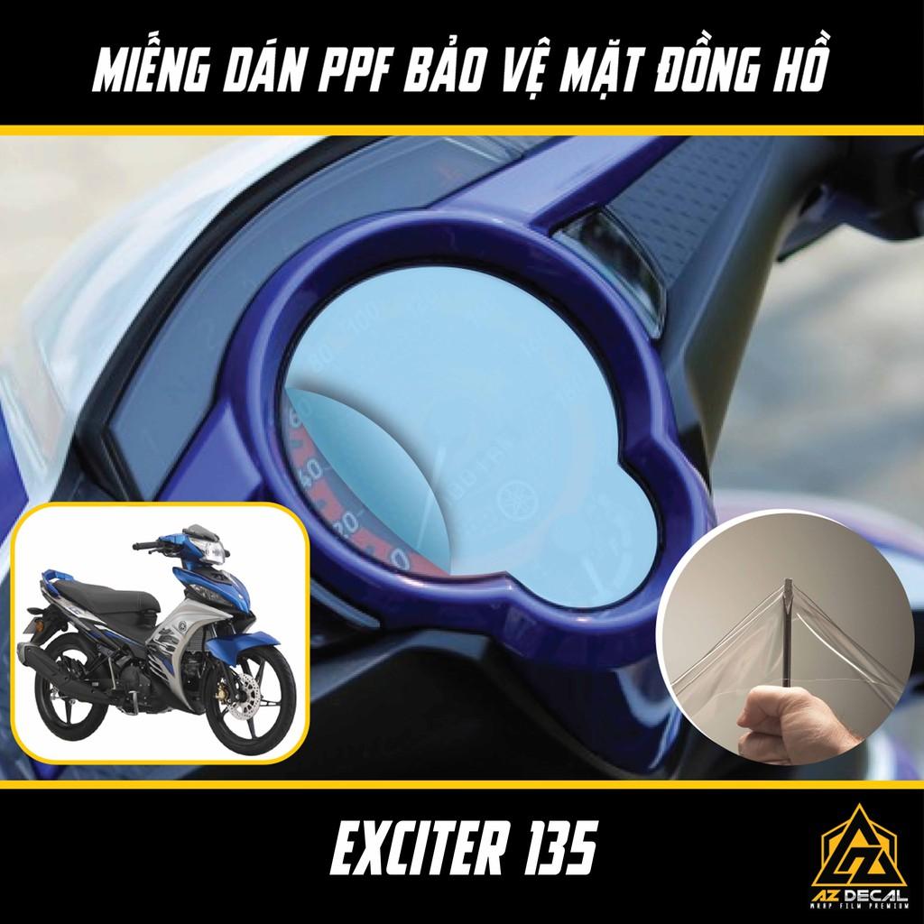 Miếng Dán PPF Bảo Vệ Mặt Đồng Hồ Xe Exciter 135 | Chất Liệu Film PPF Nhập Khẩu