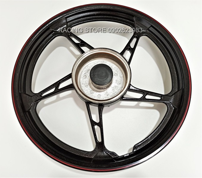 MÂM-VÀNH YA RC 1 ĐĨA CÂY LỚN CHỈ ĐỎ GẮN CHO XE SIRIUS,JUPITER,TAURUS