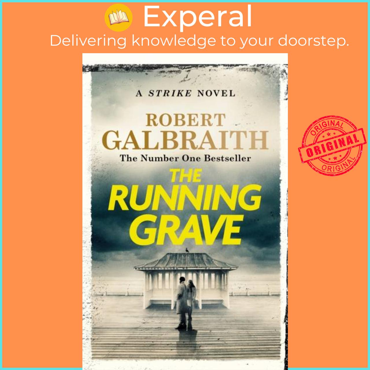 Sách - The Running Grave - Cormoran Strike Book 7 by Robert Galbraith (UK edition, hardcover)