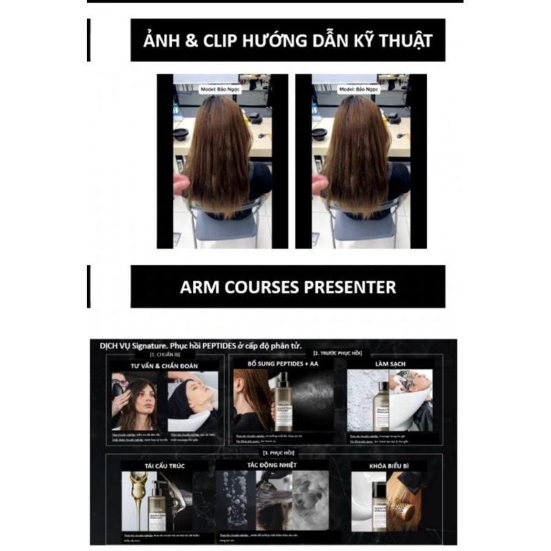 Dầu gội L'Oreal ARM Absolute Repair Molecular siêu phục hồi cấp phân tử Peptides