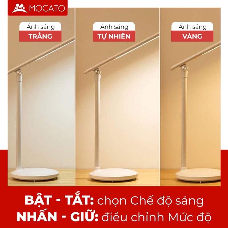 Đèn Học Chống Cận Light M202, để bàn đọc sách, chống mỏi mắt, tích hợp pin dự phòng, nhiều chế độ sáng