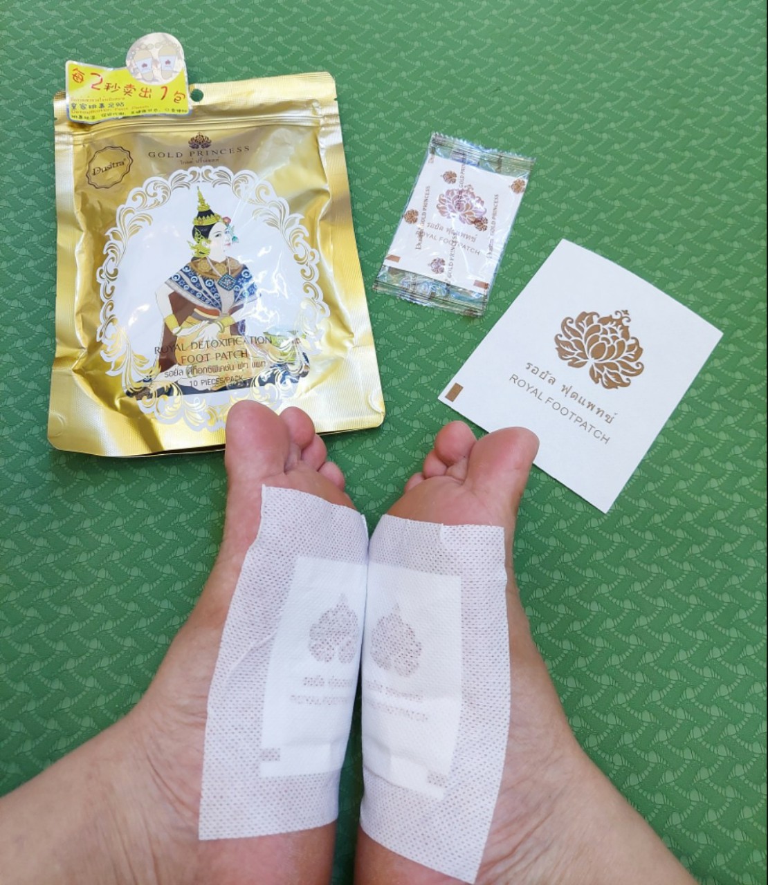 10 MIẾNG DÁN THẢI ĐỘC TỐ BÀN CHÂN KHI ĐI NGỦ THÁI LAN