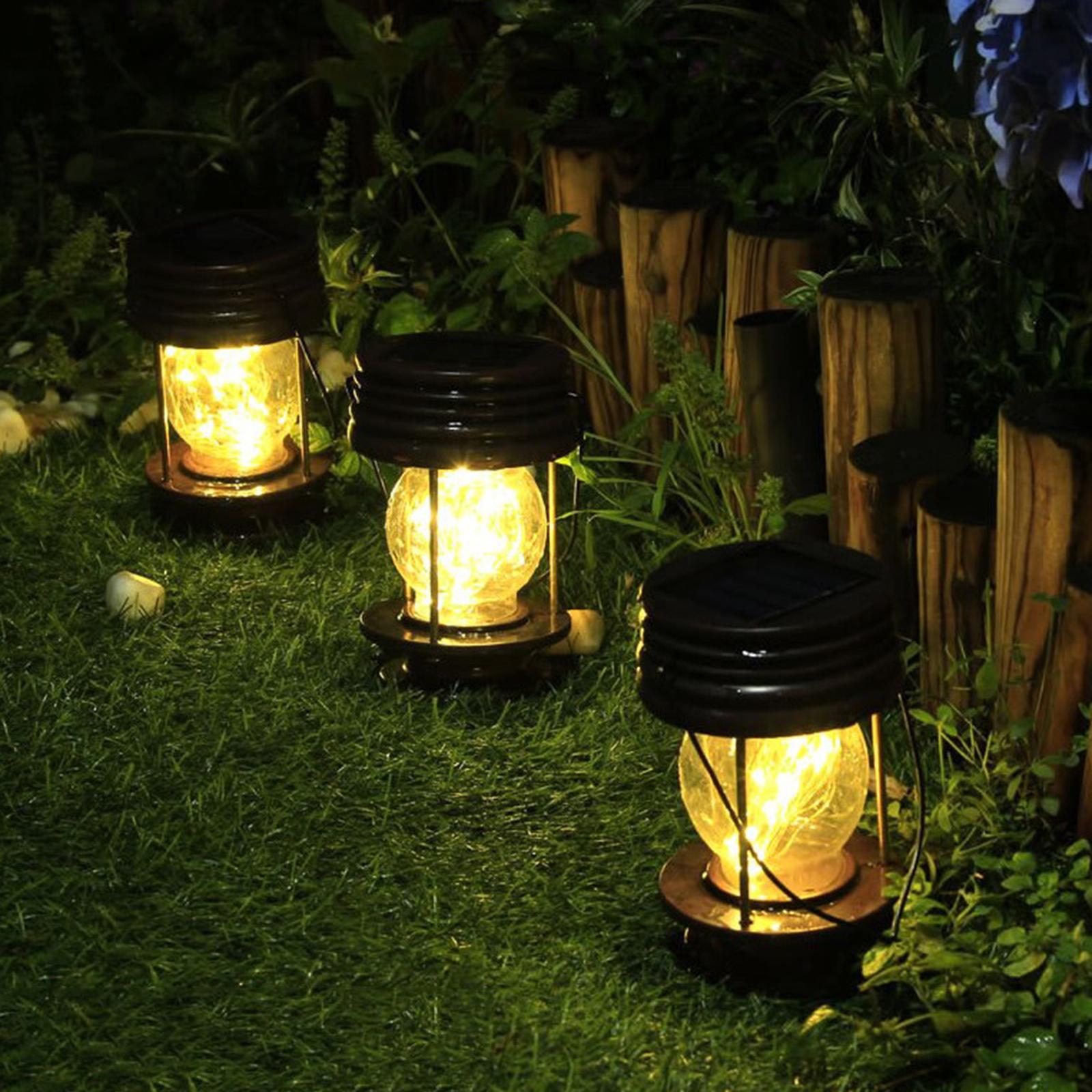 1pc Solar Lantern Lamp Solar Garden Lights Fairy Lights Decorative for Patio