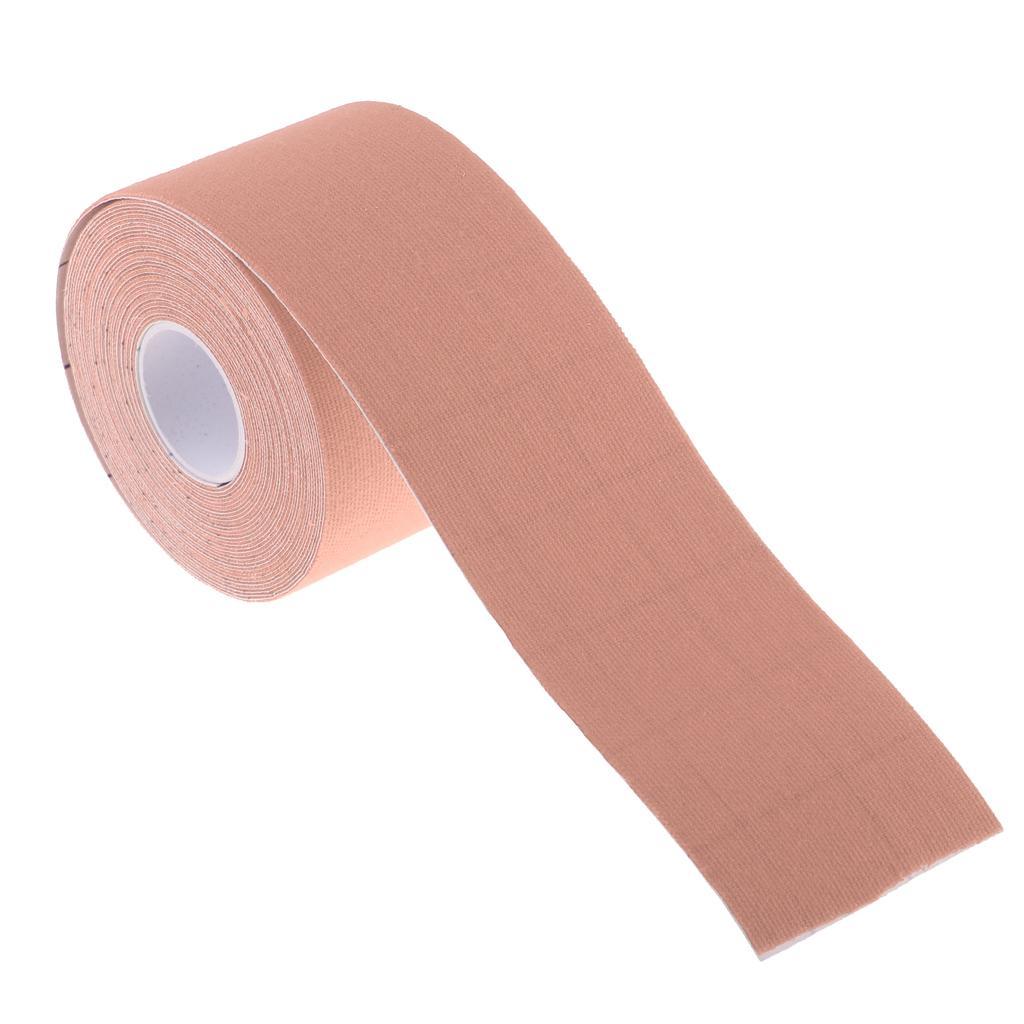 3xCotton Sports Fitness Elastic Adhesive Kinesiology Tape Workout Skin Color