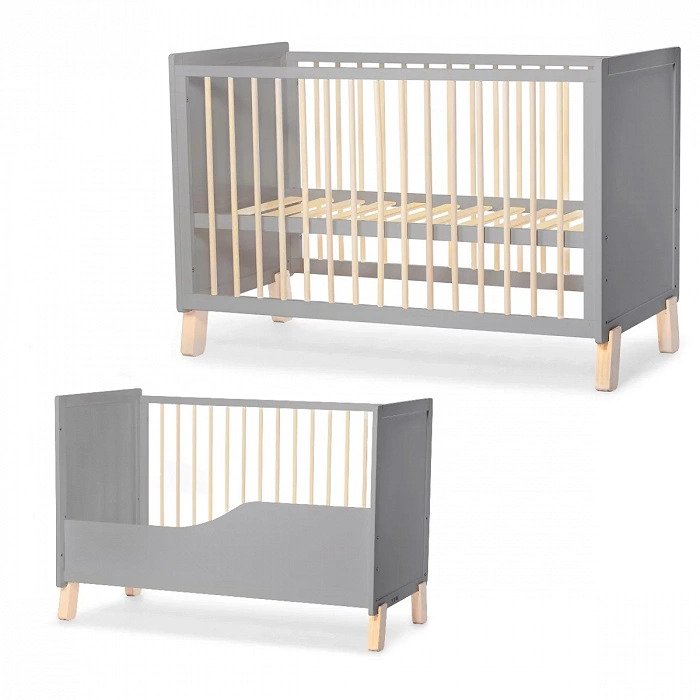 GIƯỜNG CŨI/ NÔI CŨI ĐA NĂNG 2 TRONG 1 (KHÔNG CÓ PHỤ KIỆN NỆM) DÀNH CHO BÉ TỪ 0 THÁNG TUỔI NICO KINDERKRAFT - HÀNG CHÍNH HÃNG