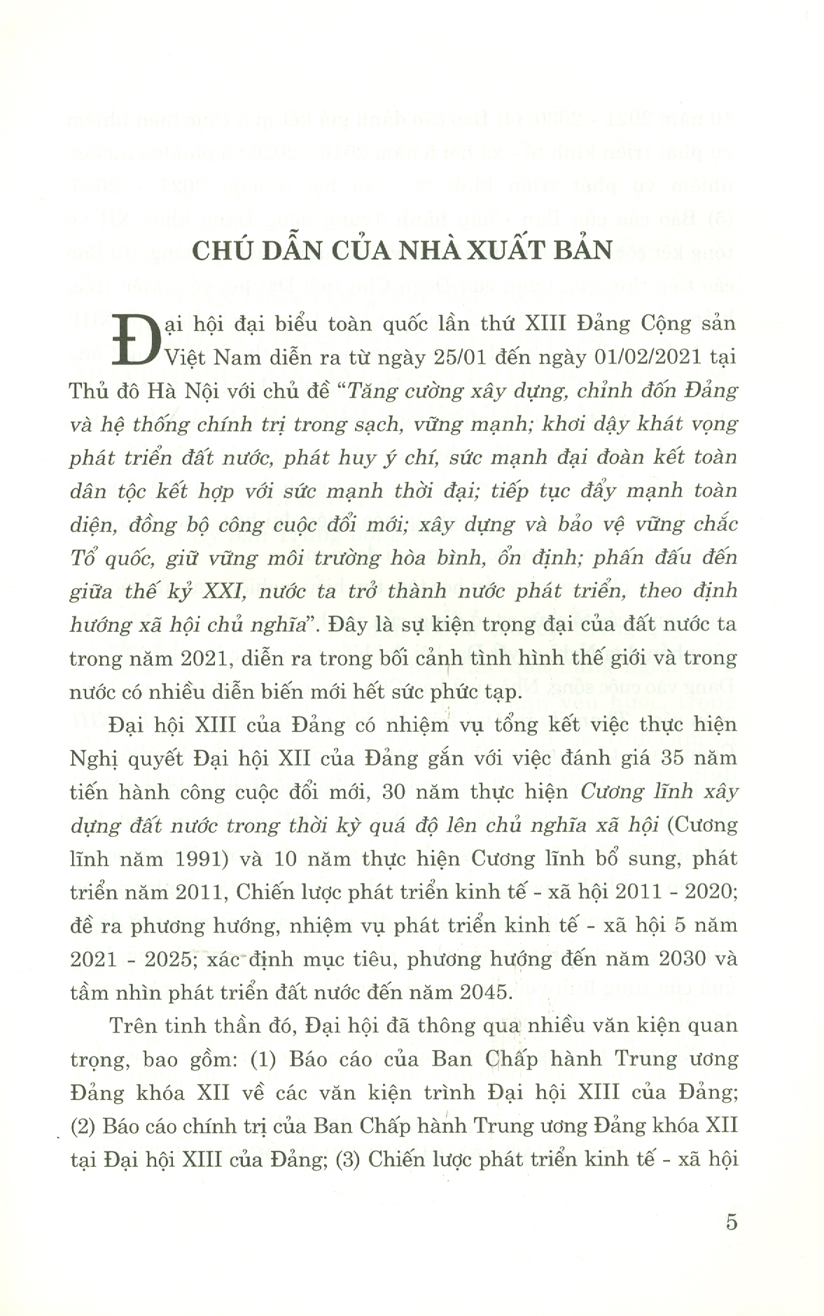 Tham Luận Đại Hội Đại Biểu Toàn Quốc Lần Thứ XIII