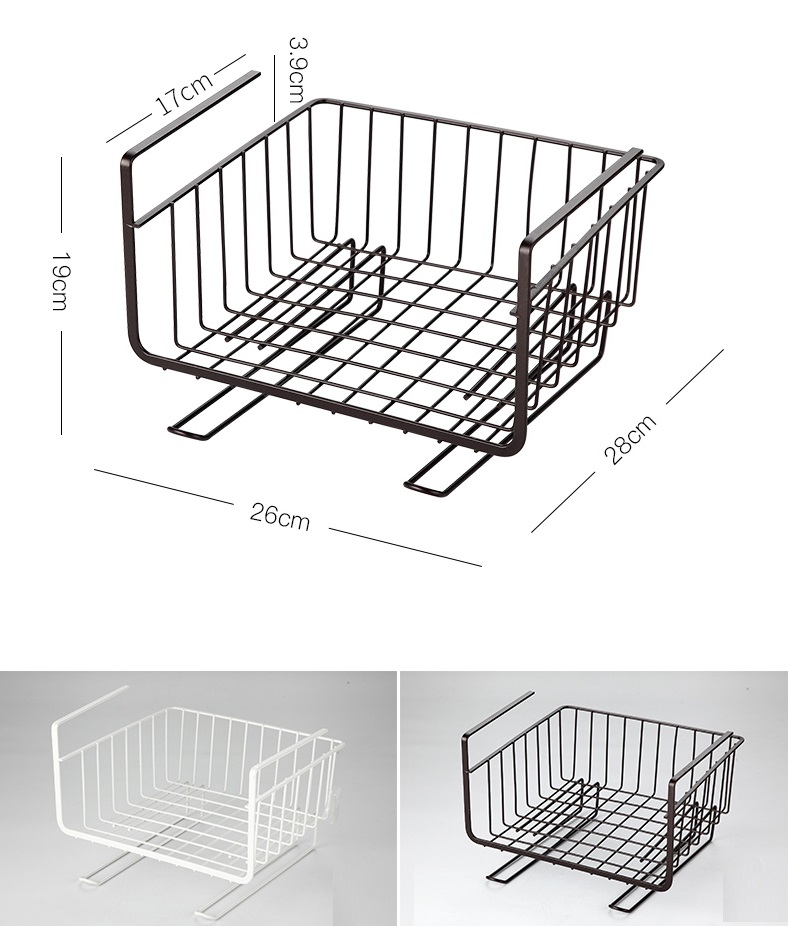 Kệ Đựng Dụng Cụ Nhà Bếp Inox Đa Năng Tiện Lợi - 26x17x19cm , 651g