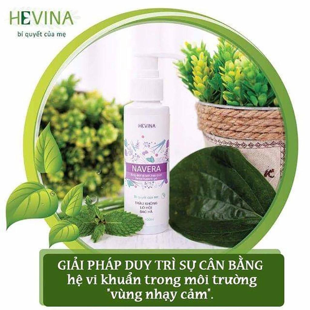 Dung Dịch Vệ Sinh Thảo Dược NAVERA, Từ Lô Hội, Trầu Không, Bạc Hà, Đặc Biệt An Toàn