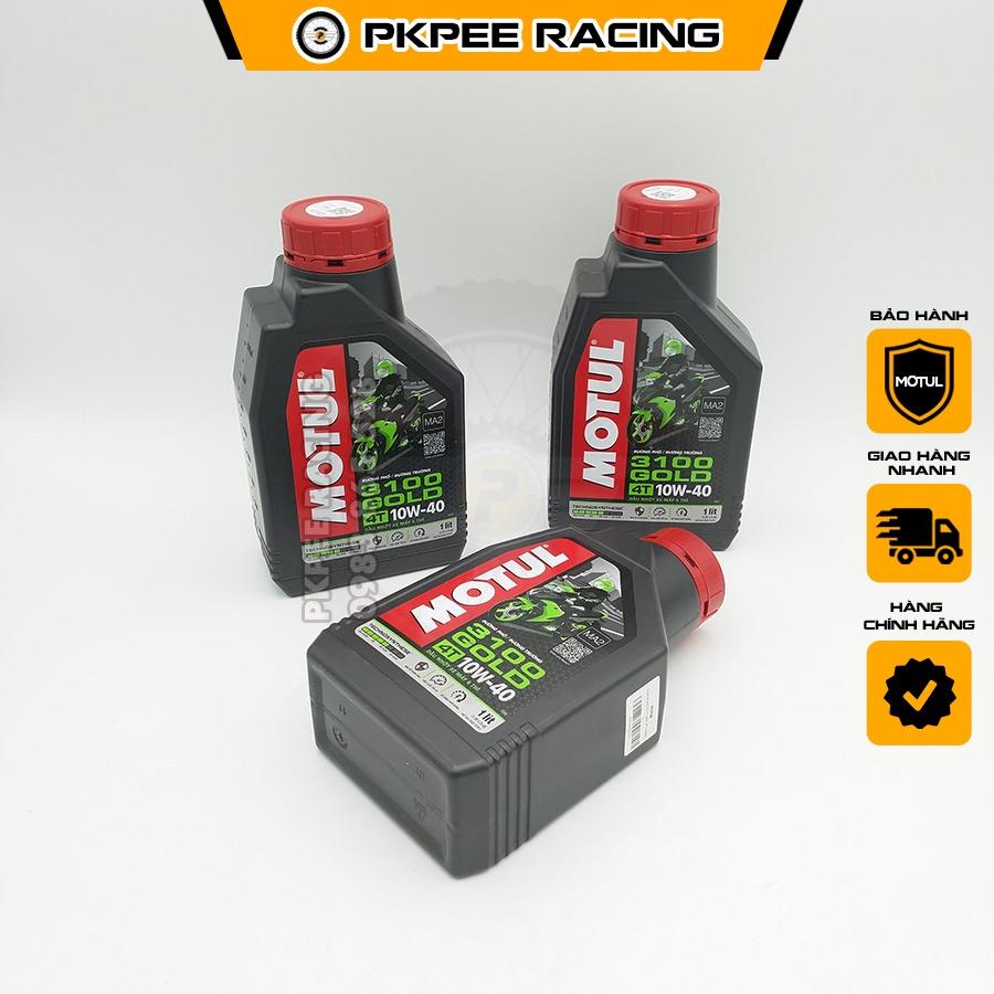 Dầu Nhớt Xe Máy Motul 3100 Gold 4T 10W40 Dung Tích 0.8L, 1L - PKPEE